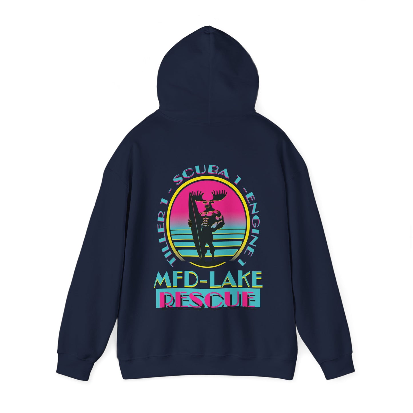 Miami Vice Waves Hoodie