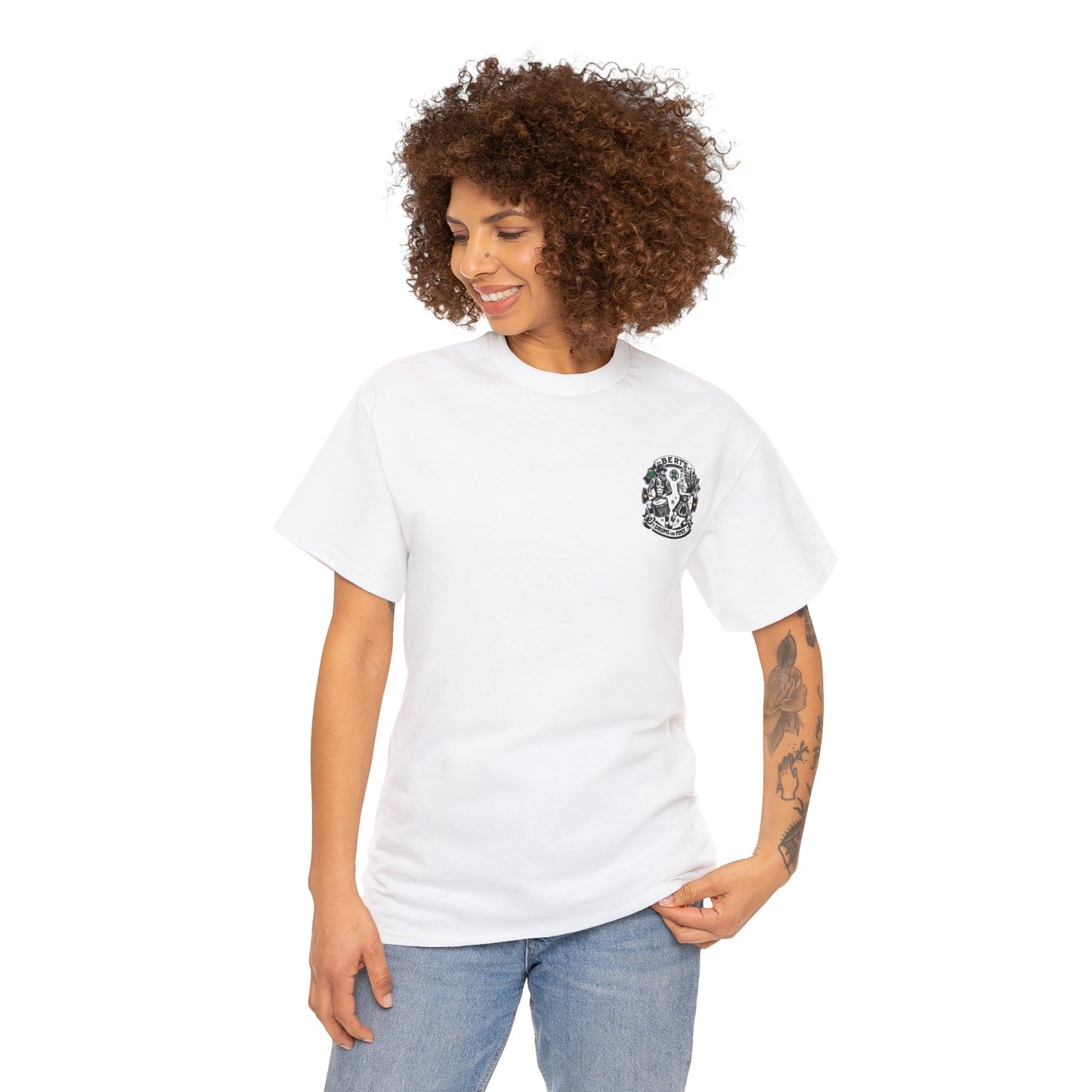 Bert's Drums and Pipes 2024 St. Patrick's Day Support Tee: Rally for Boston - Classic Fit
