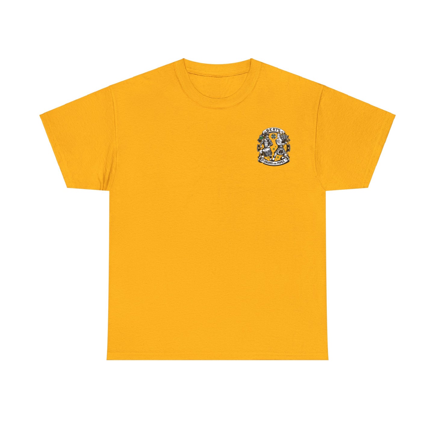 Bert's Drums and Pipes 2024 St. Patrick's Day Support Tee: Rally for Boston - Classic Fit