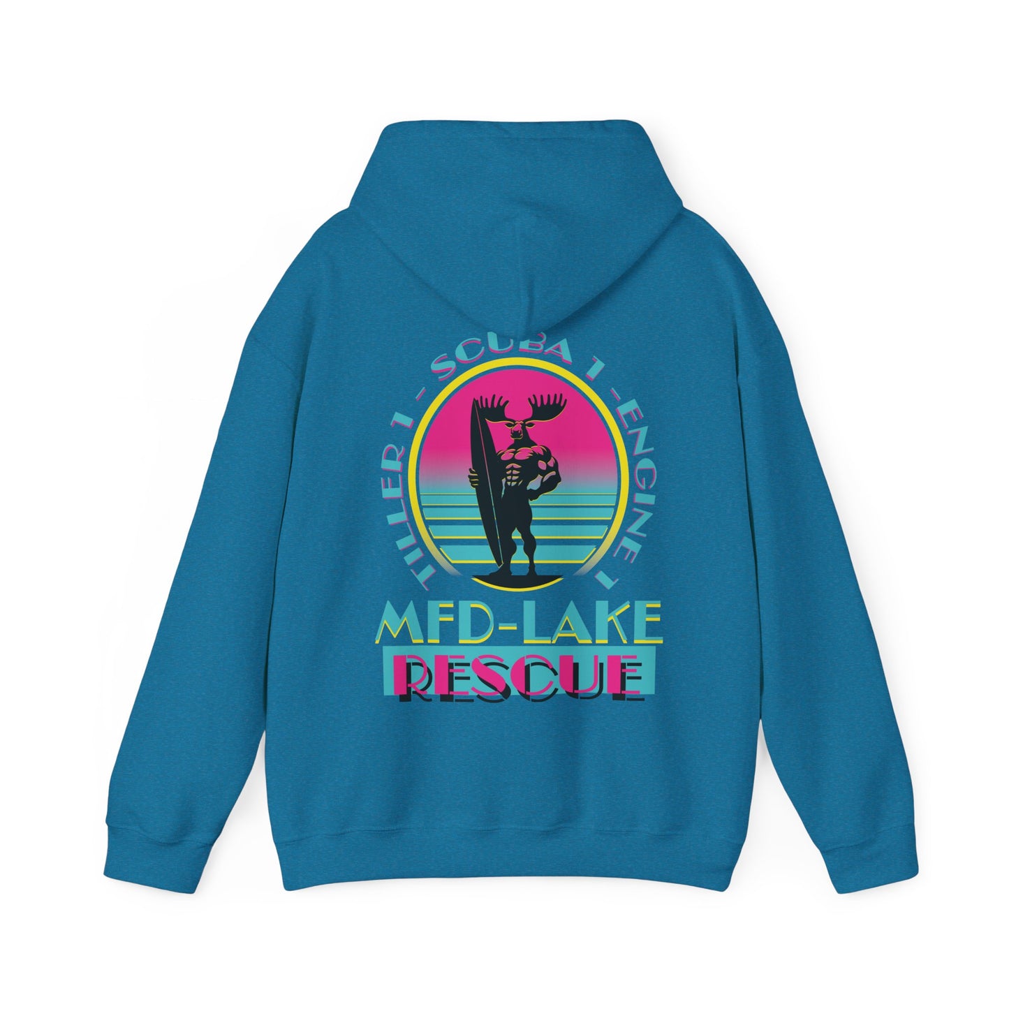 Miami Vice Waves Hoodie