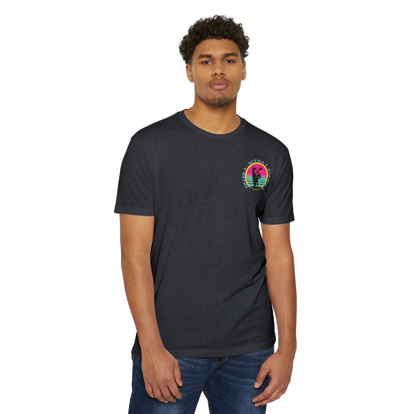Miami Vice Waves - Next Level Tri-blend Tee
