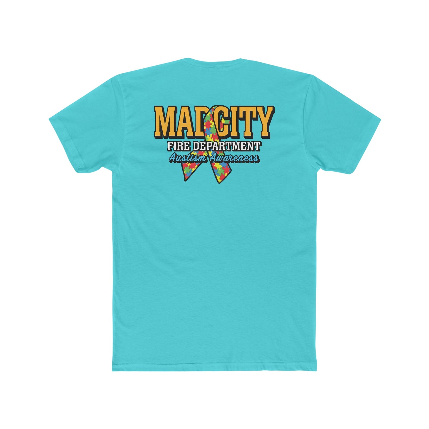MadCity Fire Autism Awareness Tee