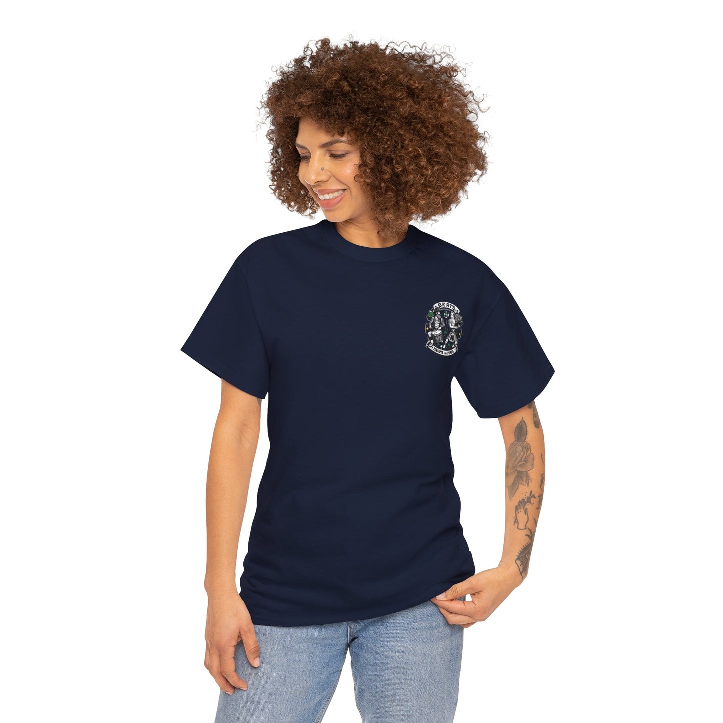 Bert's Drums and Pipes 2024 St. Patrick's Day Support Tee: Rally for Boston - Classic Fit