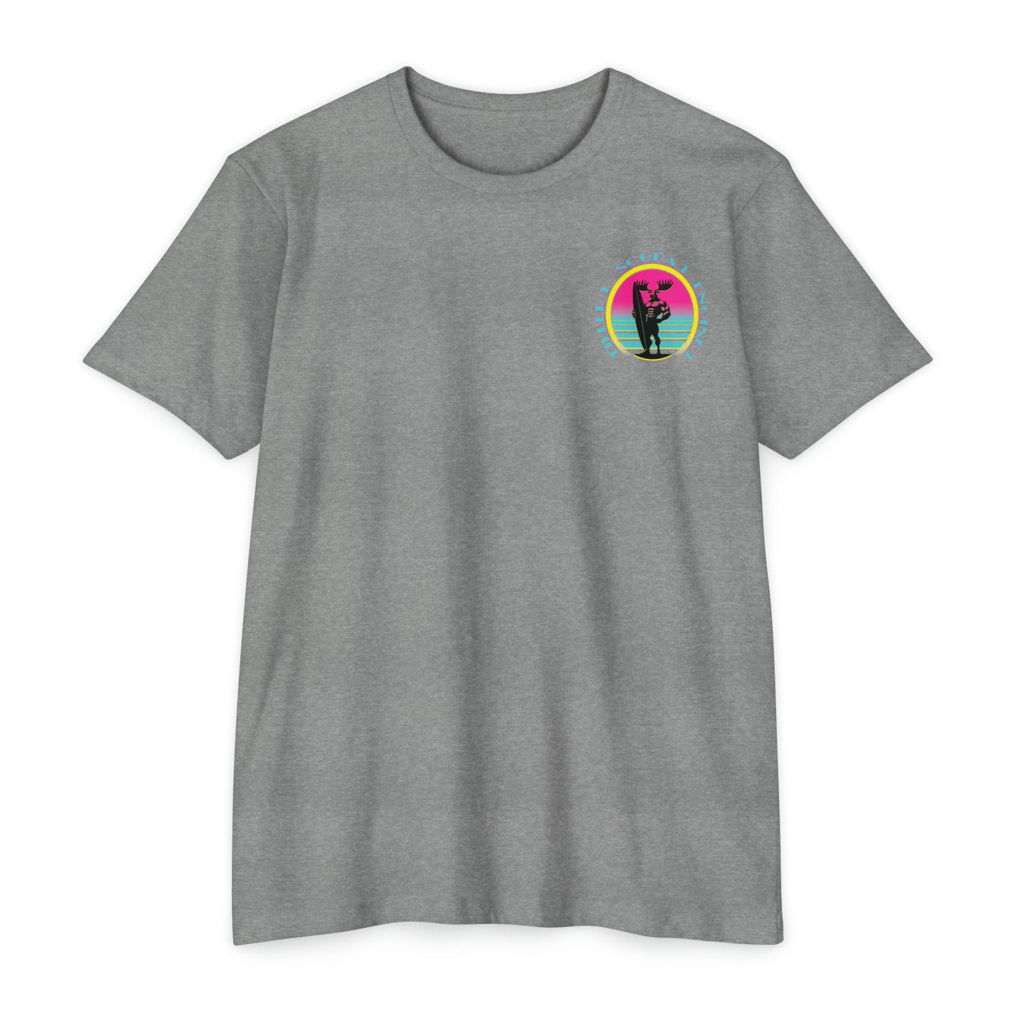 Miami Vice Waves - Next Level Tri-blend Tee