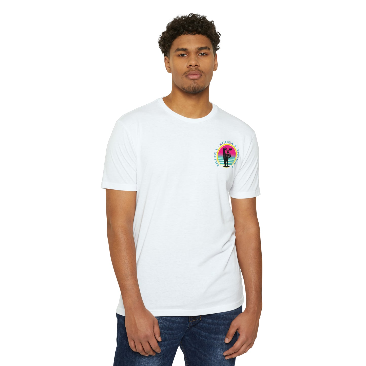 Miami Vice Waves - Next Level Tri-blend Tee