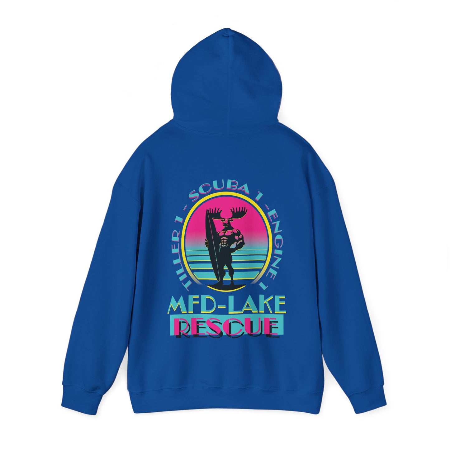 Miami Vice Waves Hoodie