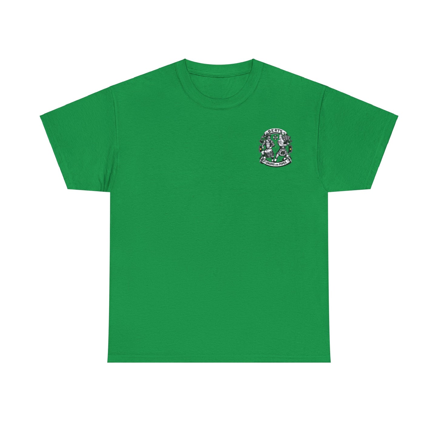 Bert's Drums and Pipes 2024 St. Patrick's Day Support Tee: Rally for Boston - Classic Fit