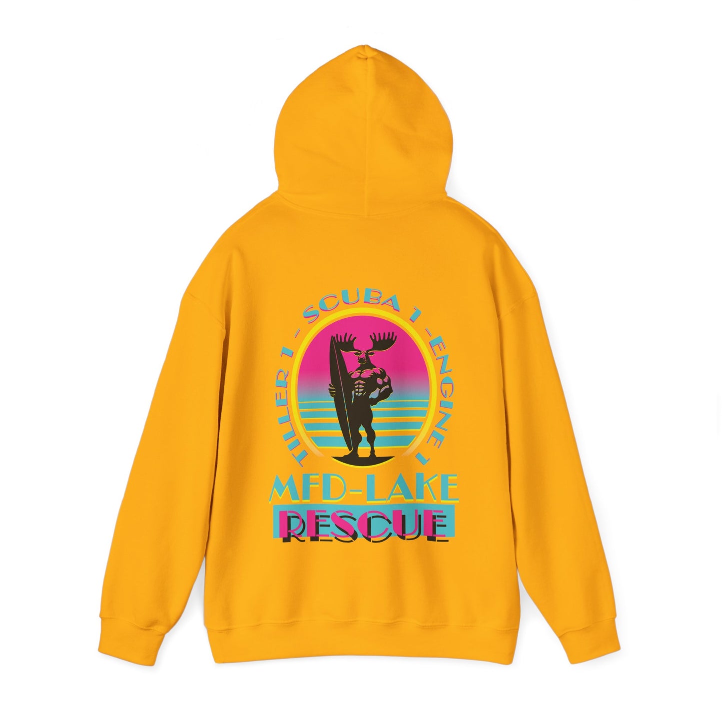 Miami Vice Waves Hoodie