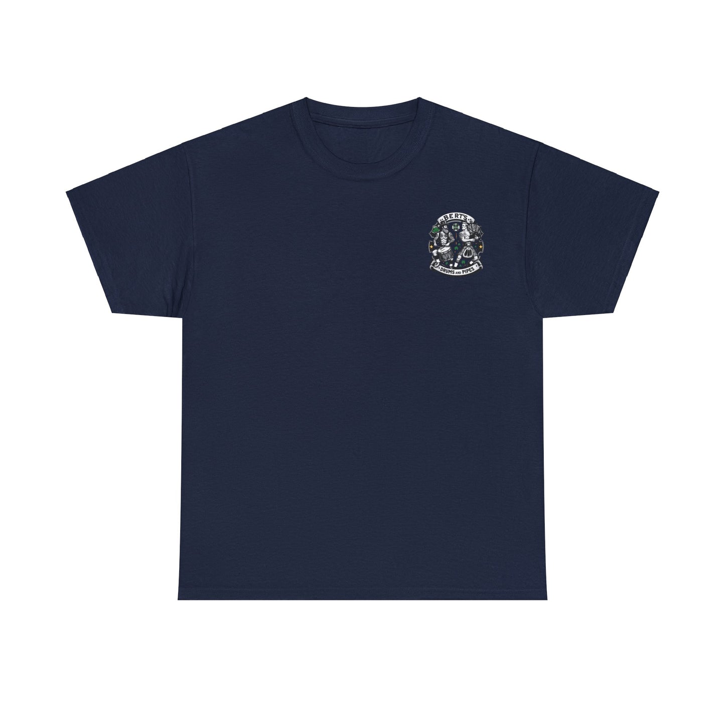 Bert's Drums and Pipes 2024 St. Patrick's Day Support Tee: Rally for Boston - Classic Fit
