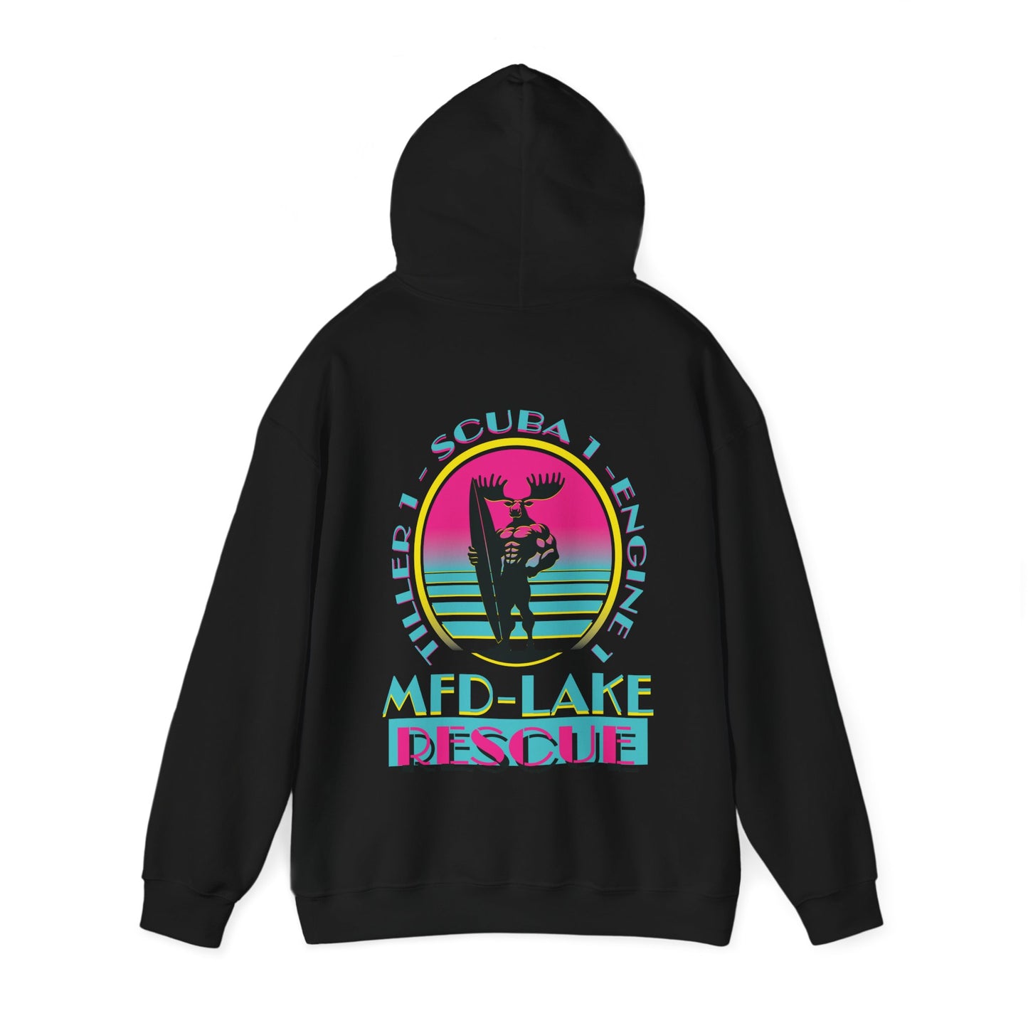 Miami Vice Waves Hoodie