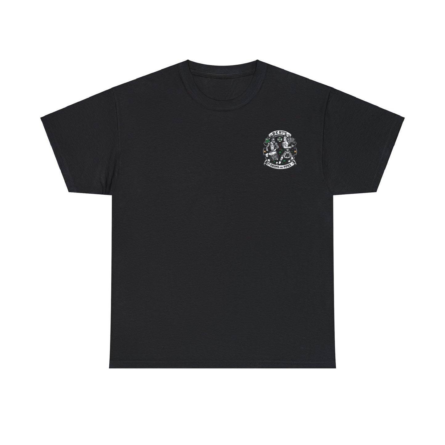 Bert's Drums and Pipes 2024 St. Patrick's Day Support Tee: Rally for Boston - Classic Fit