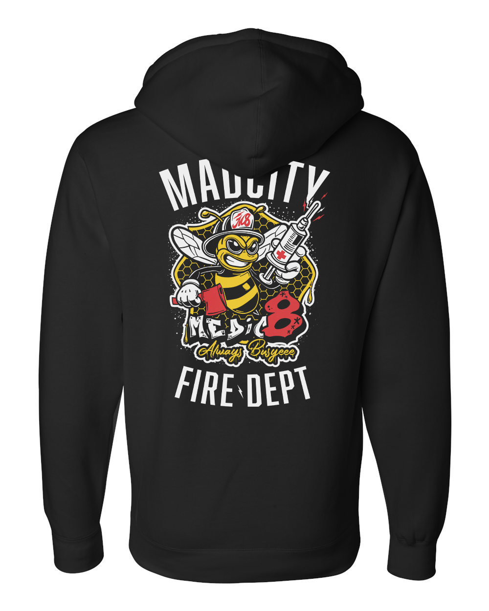 Med 8 "Busy Bee" Hoodie