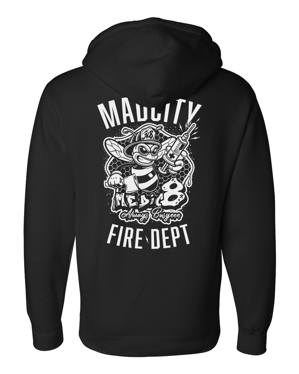 Med 8 "Busy Bee" Hoodie