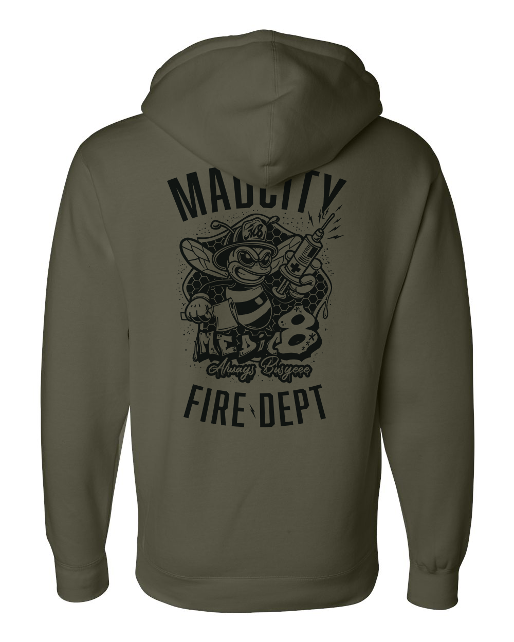Med 8 "Busy Bee" Hoodie