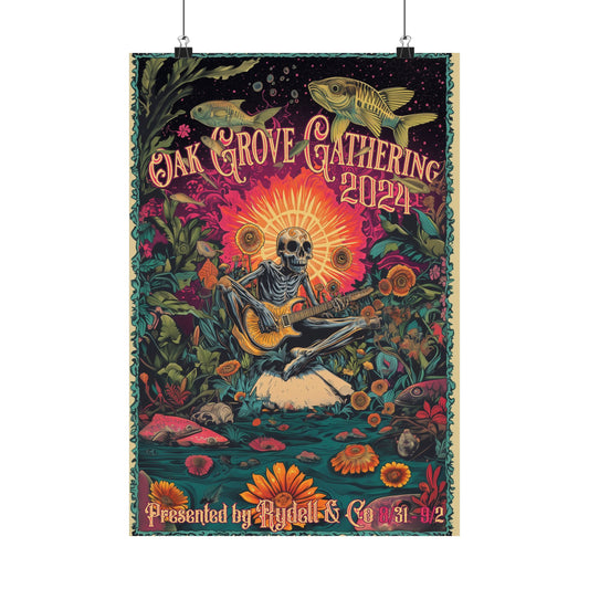 2024 Oak Grove Gathering Commemorative Poster (Matte Vertical Posters)