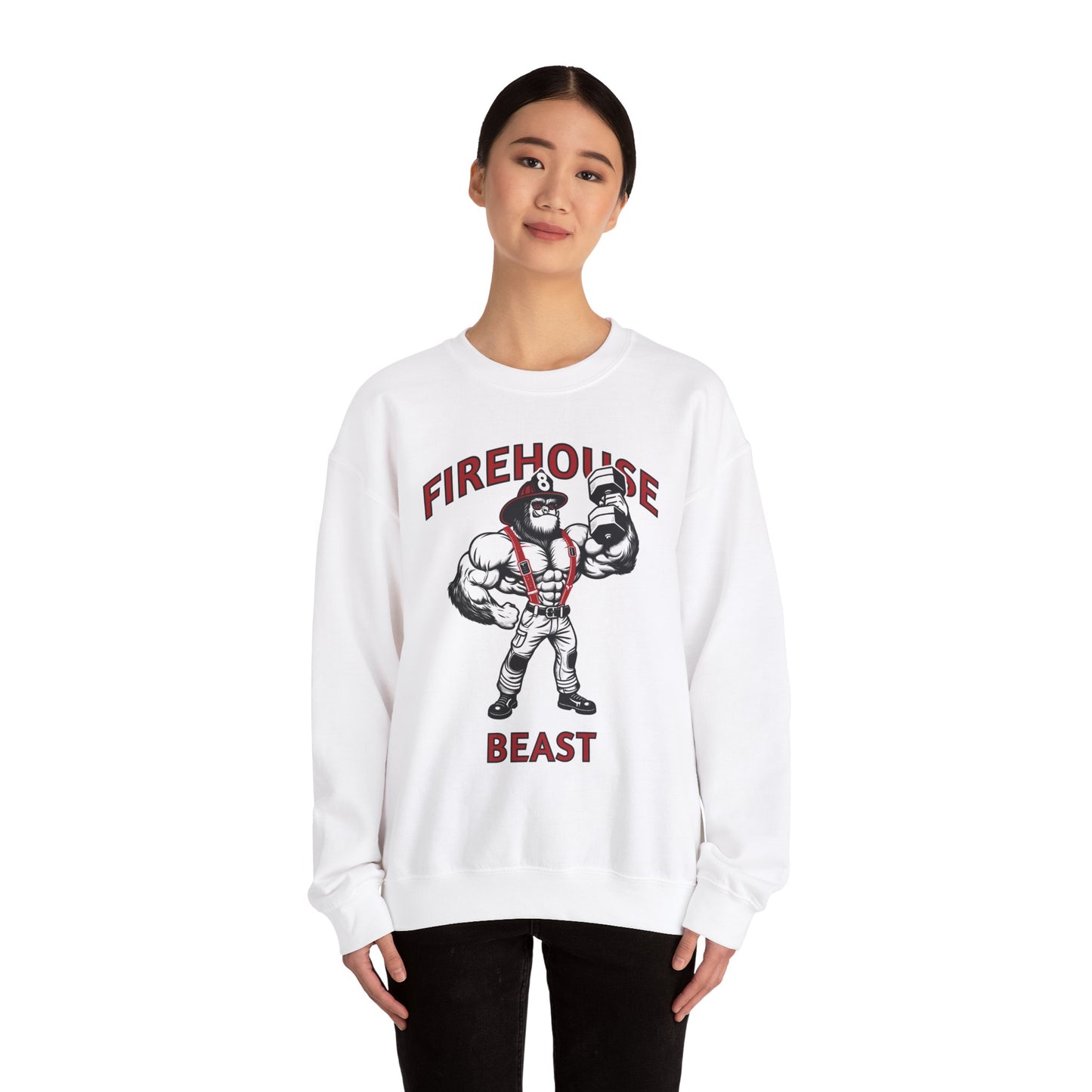 Firehouse 8 Gym - Crewneck Sweatshirt