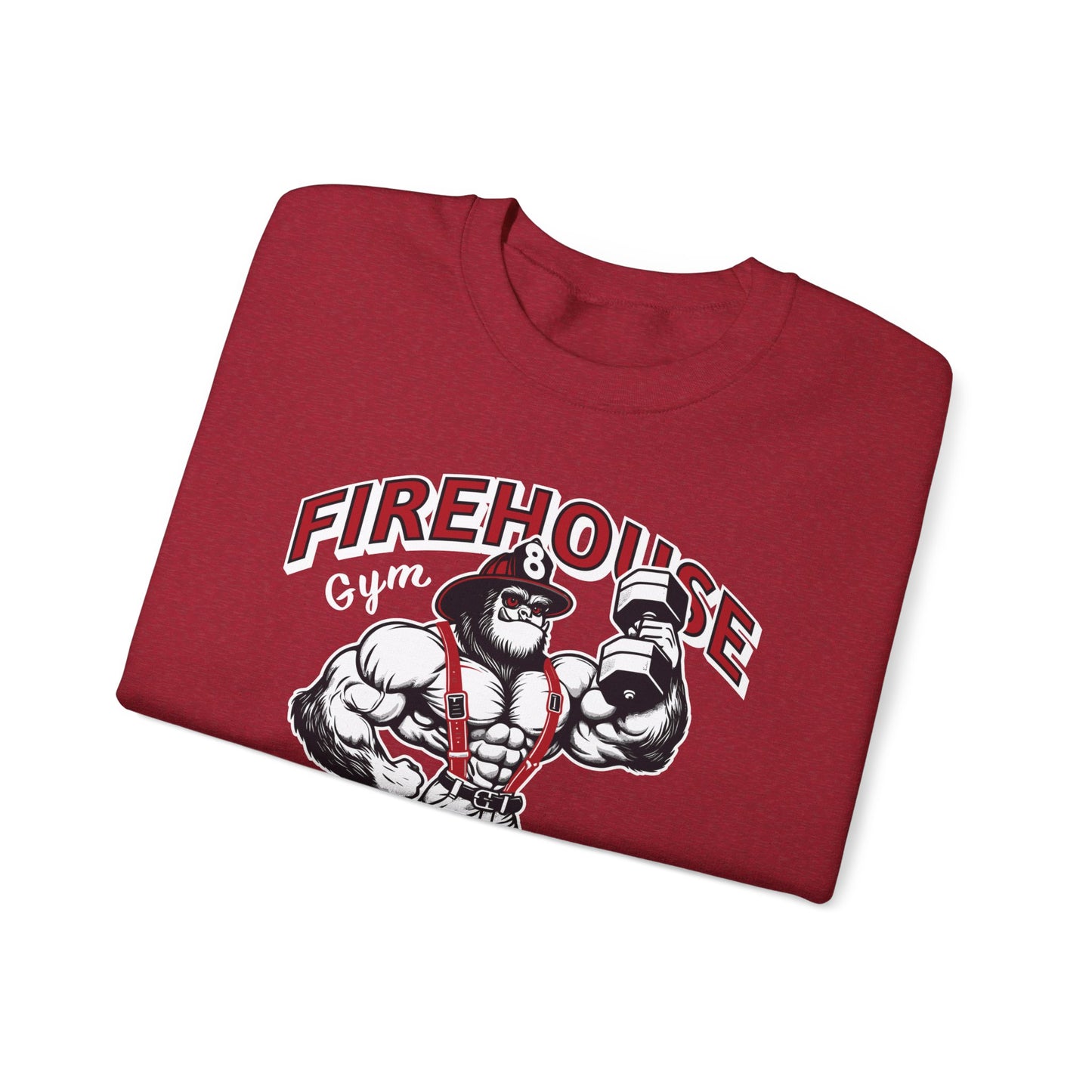 Firehouse 8 Gym - Crewneck Sweatshirt