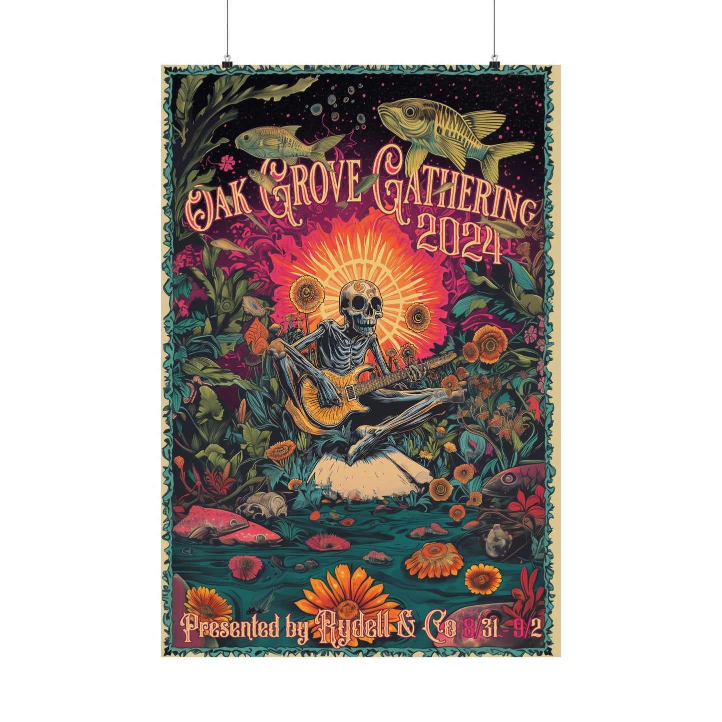 2024 Oak Grove Gathering Commemorative Poster (Matte Vertical Posters)