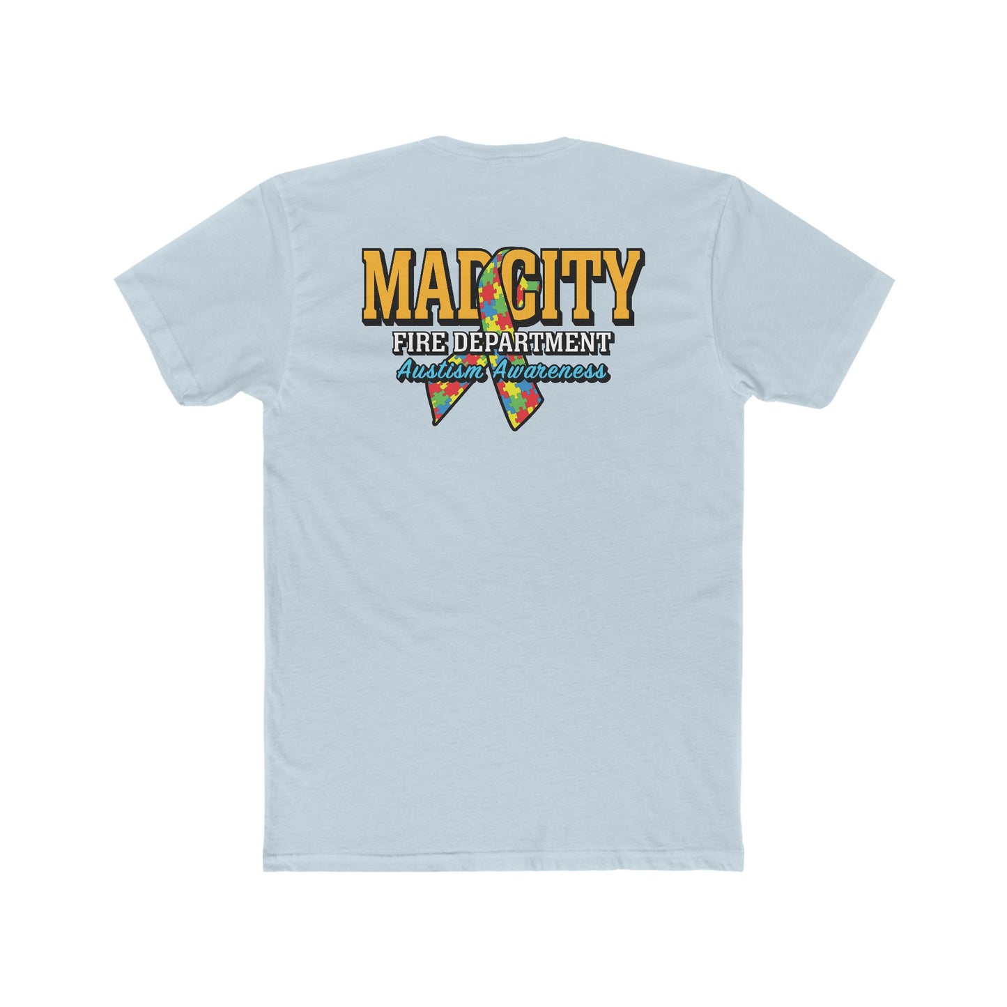 MadCity Fire Autism Awareness Tee