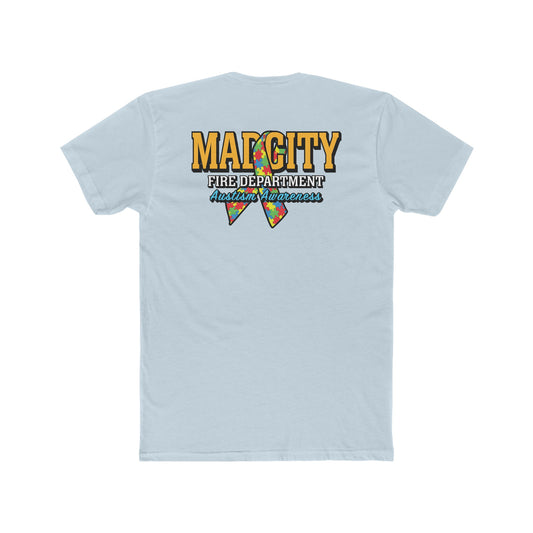 MadCity Fire Autism Awareness Tee