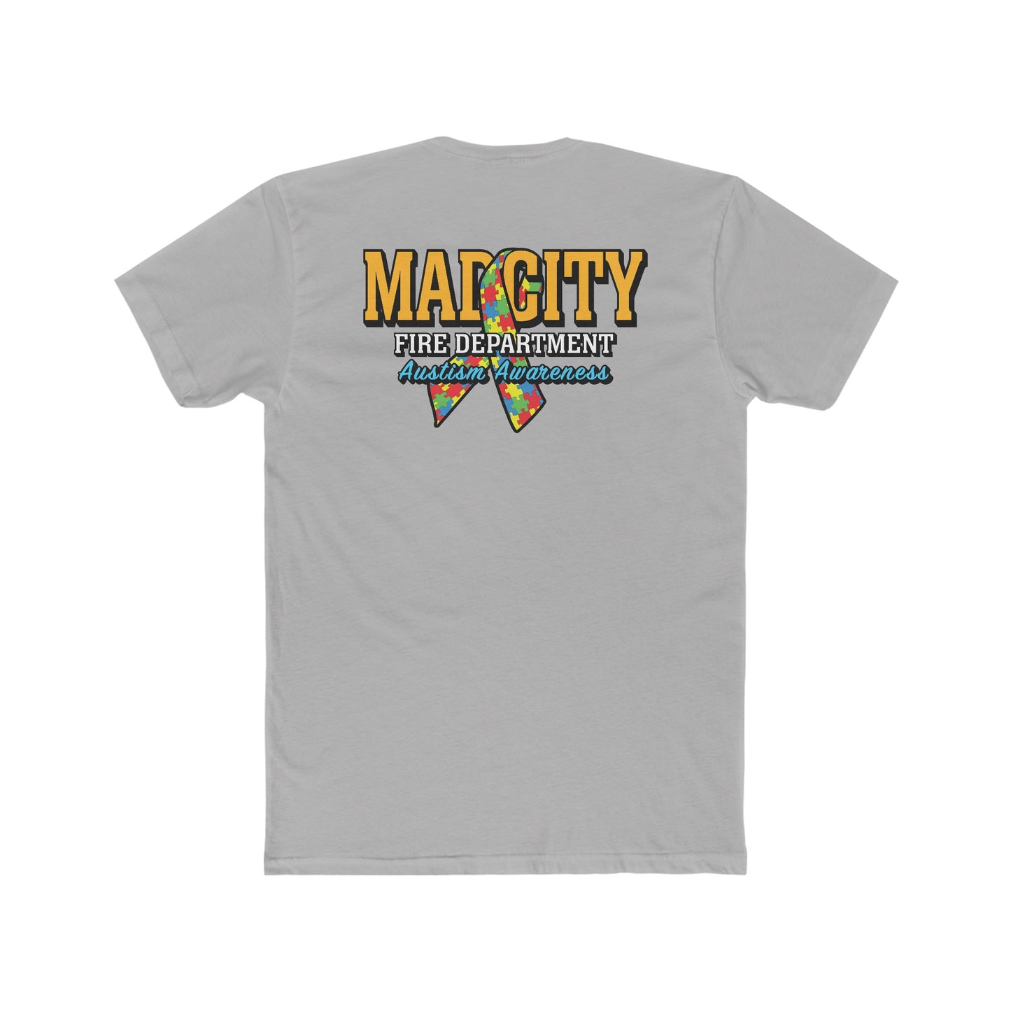 MadCity Fire Autism Awareness Tee