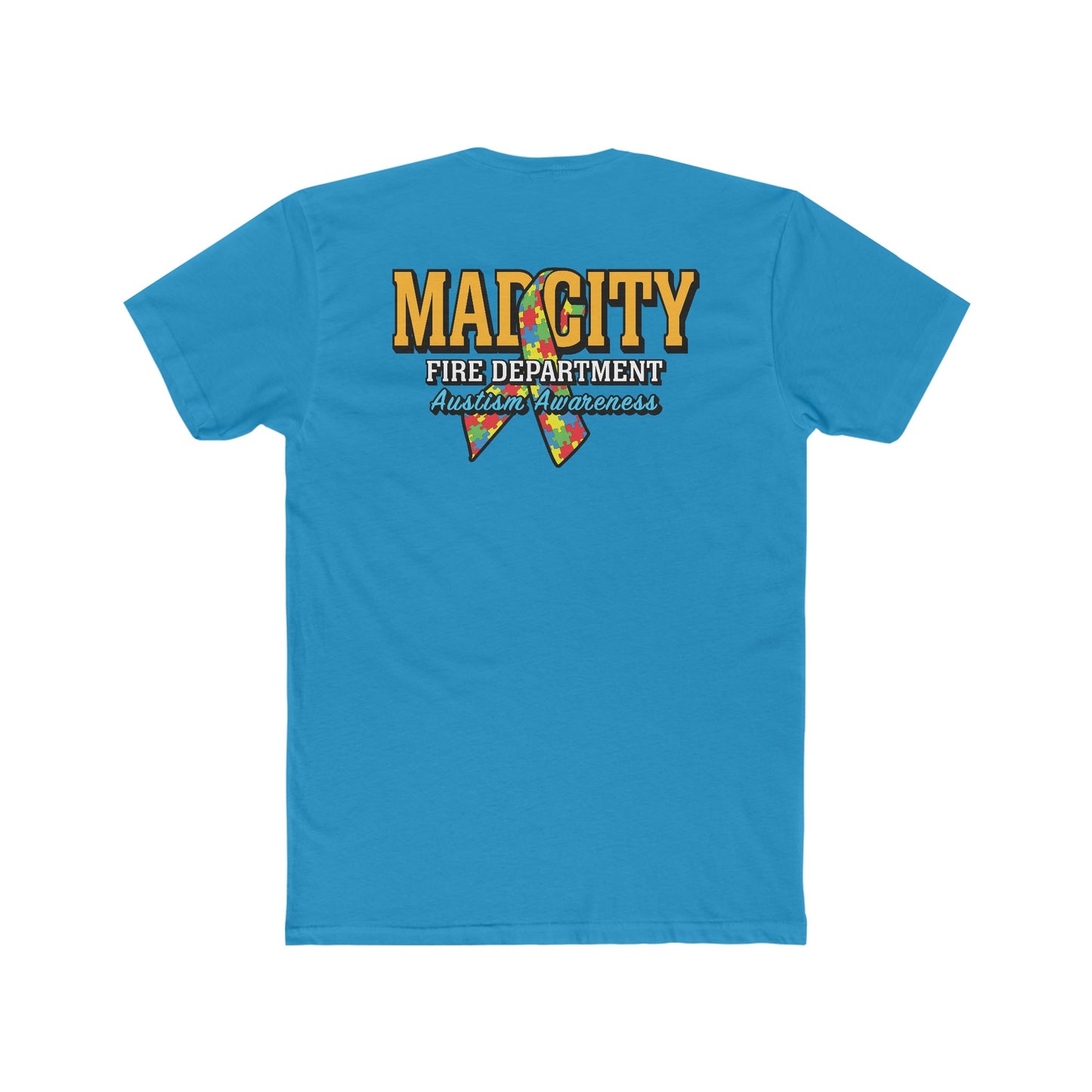 MadCity Fire Autism Awareness Tee