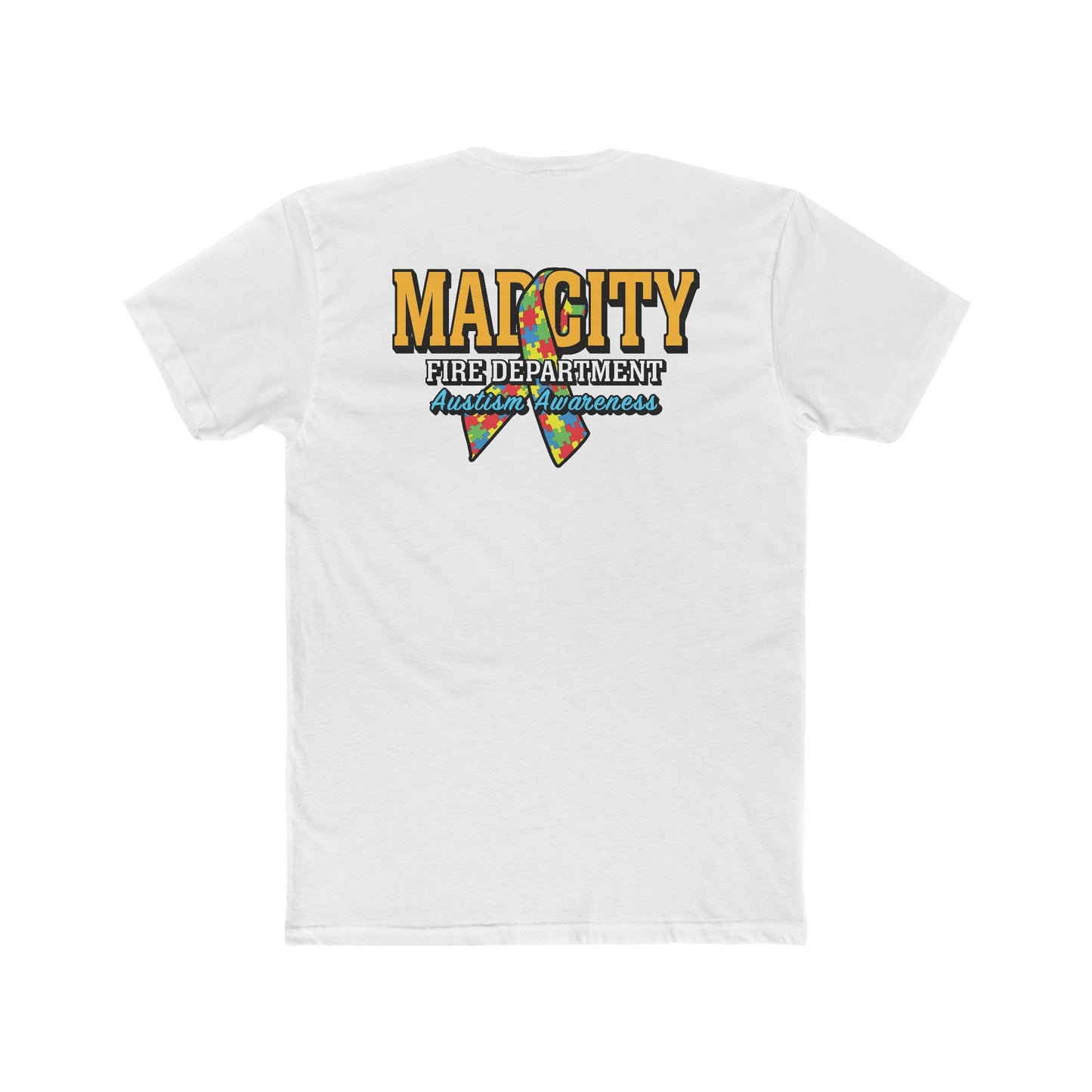 MadCity Fire Autism Awareness Tee