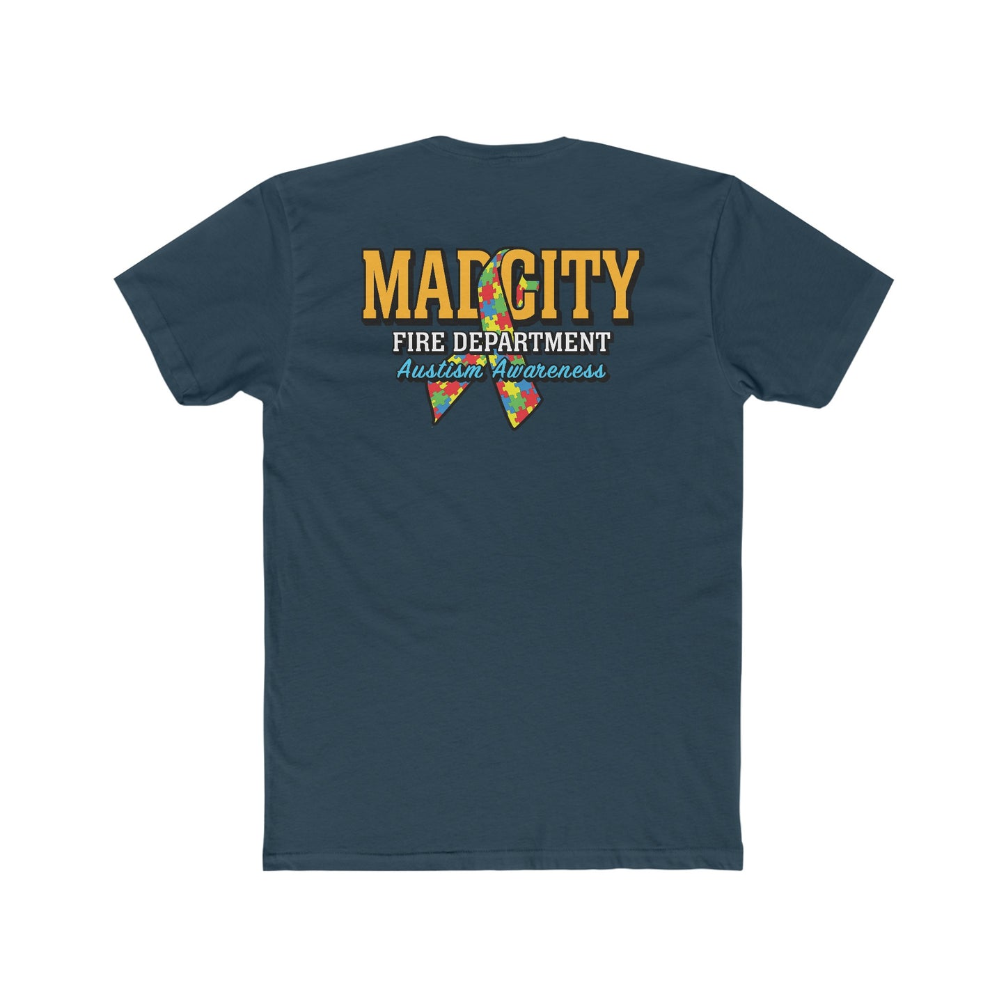 MadCity Fire Autism Awareness Tee