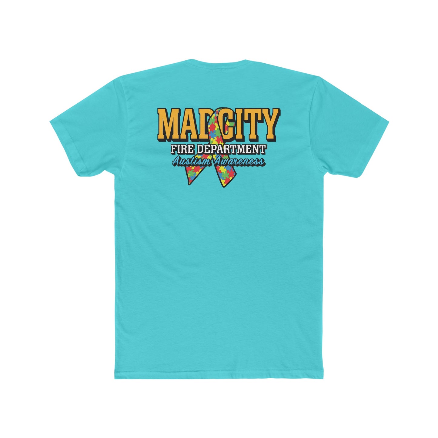 MadCity Fire Autism Awareness Tee