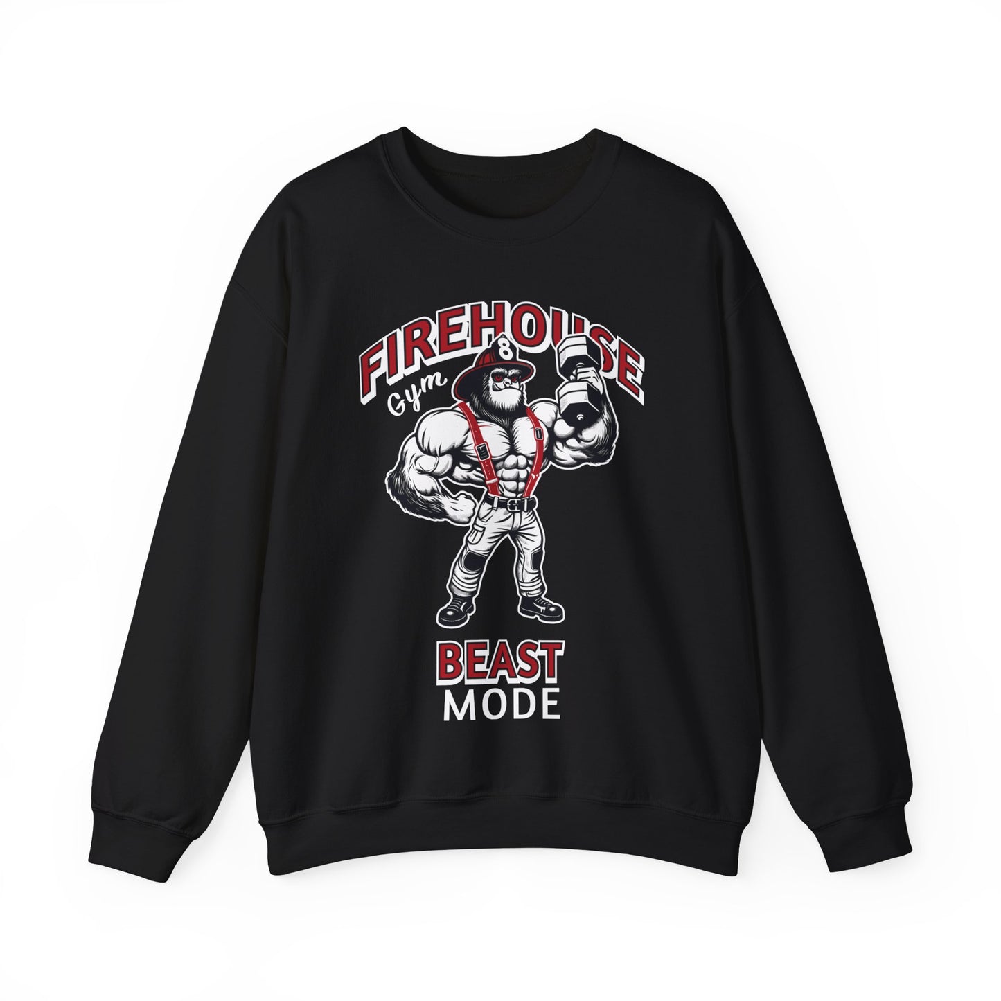 Firehouse 8 Gym - Crewneck Sweatshirt