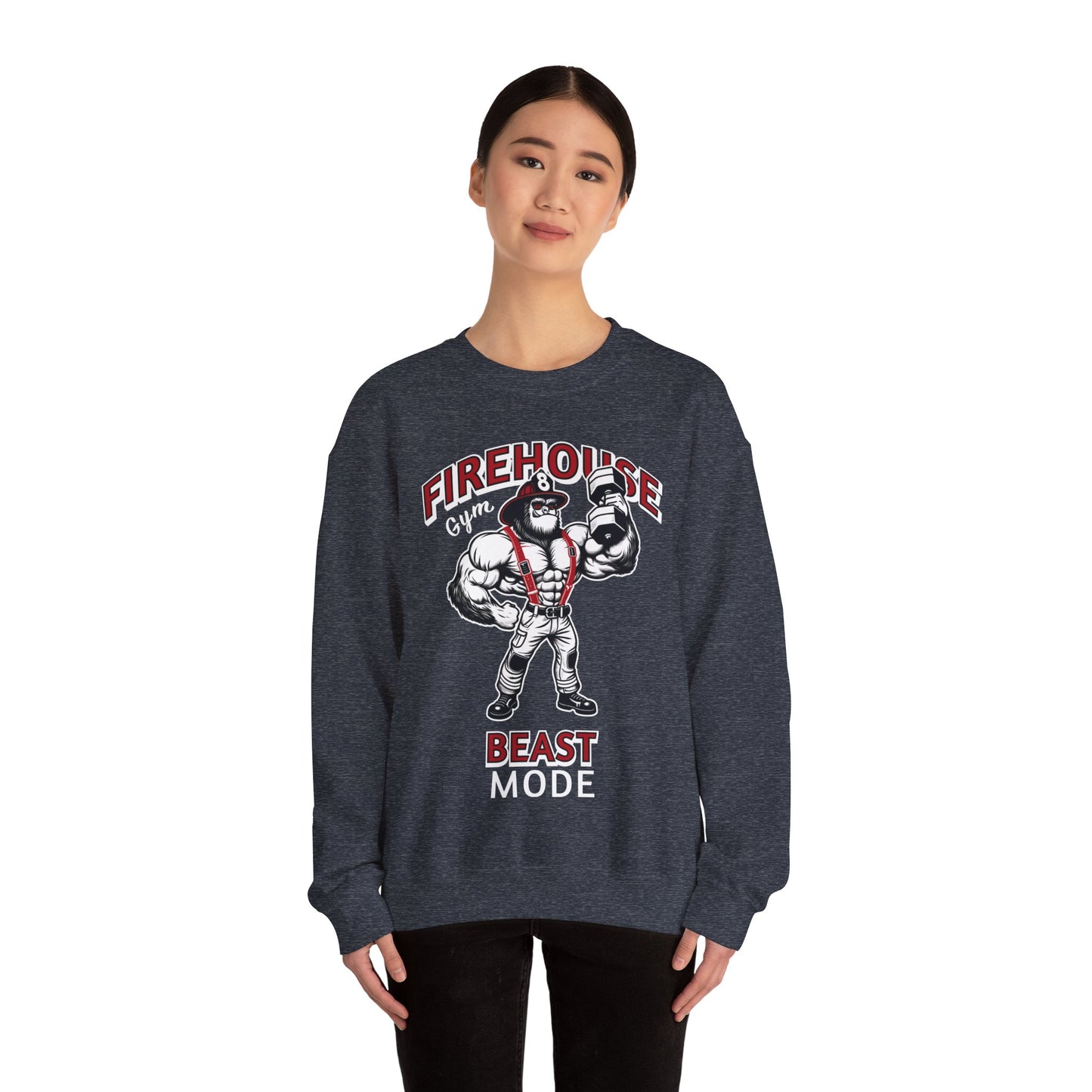 Firehouse 8 Gym - Crewneck Sweatshirt