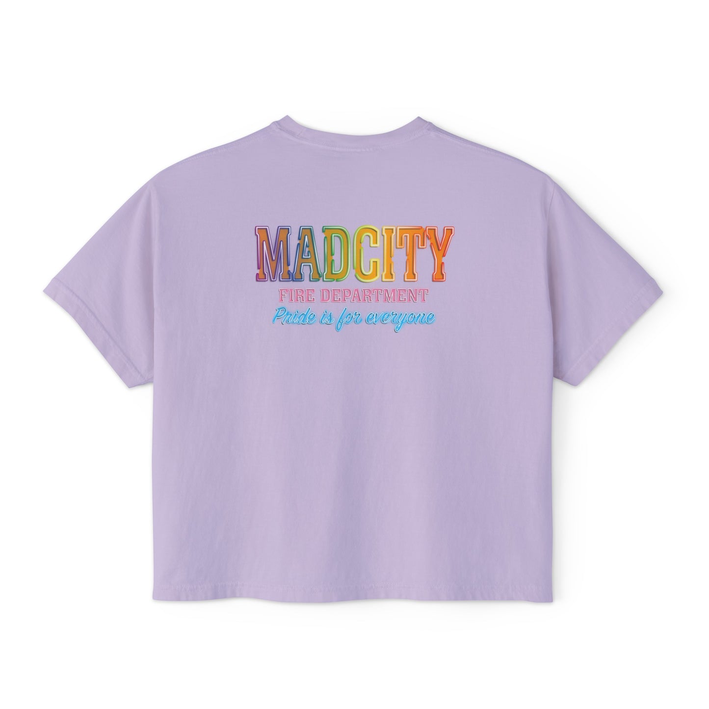 "Pride is for everyone" Women's Boxy Tee