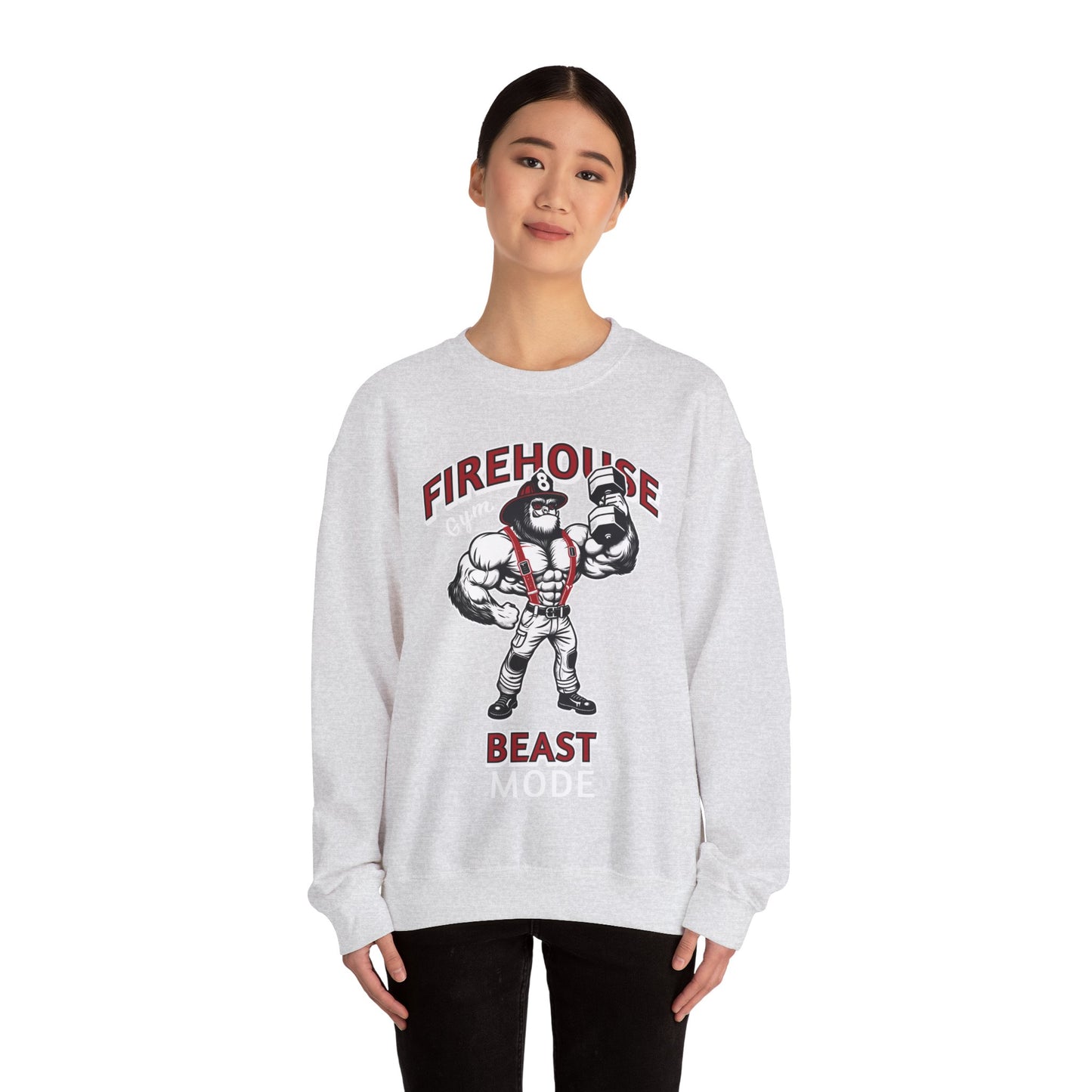 Firehouse 8 Gym - Crewneck Sweatshirt