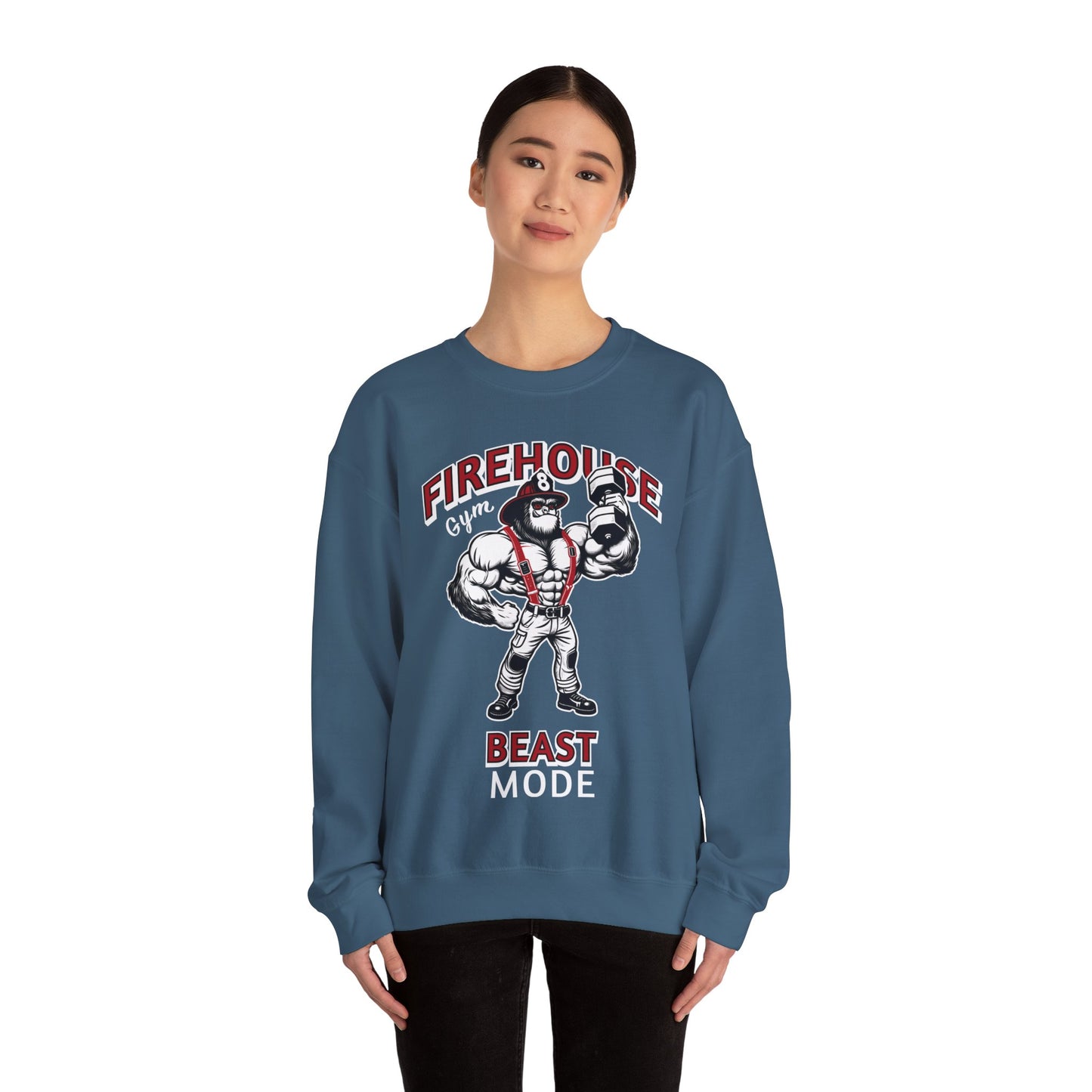 Firehouse 8 Gym - Crewneck Sweatshirt