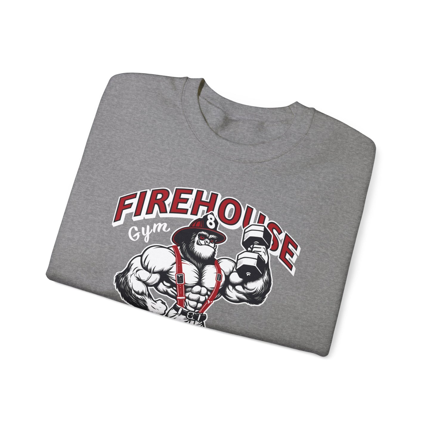 Firehouse 8 Gym - Crewneck Sweatshirt