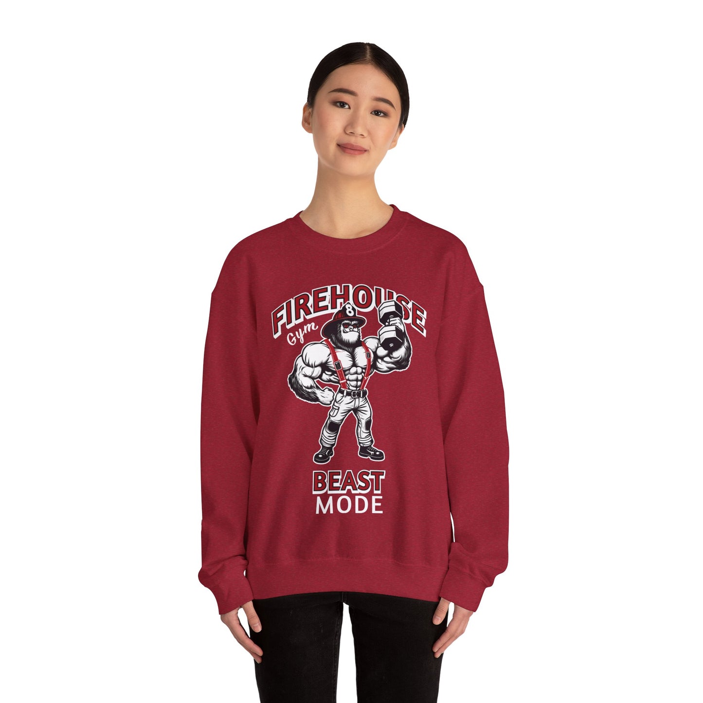 Firehouse 8 Gym - Crewneck Sweatshirt