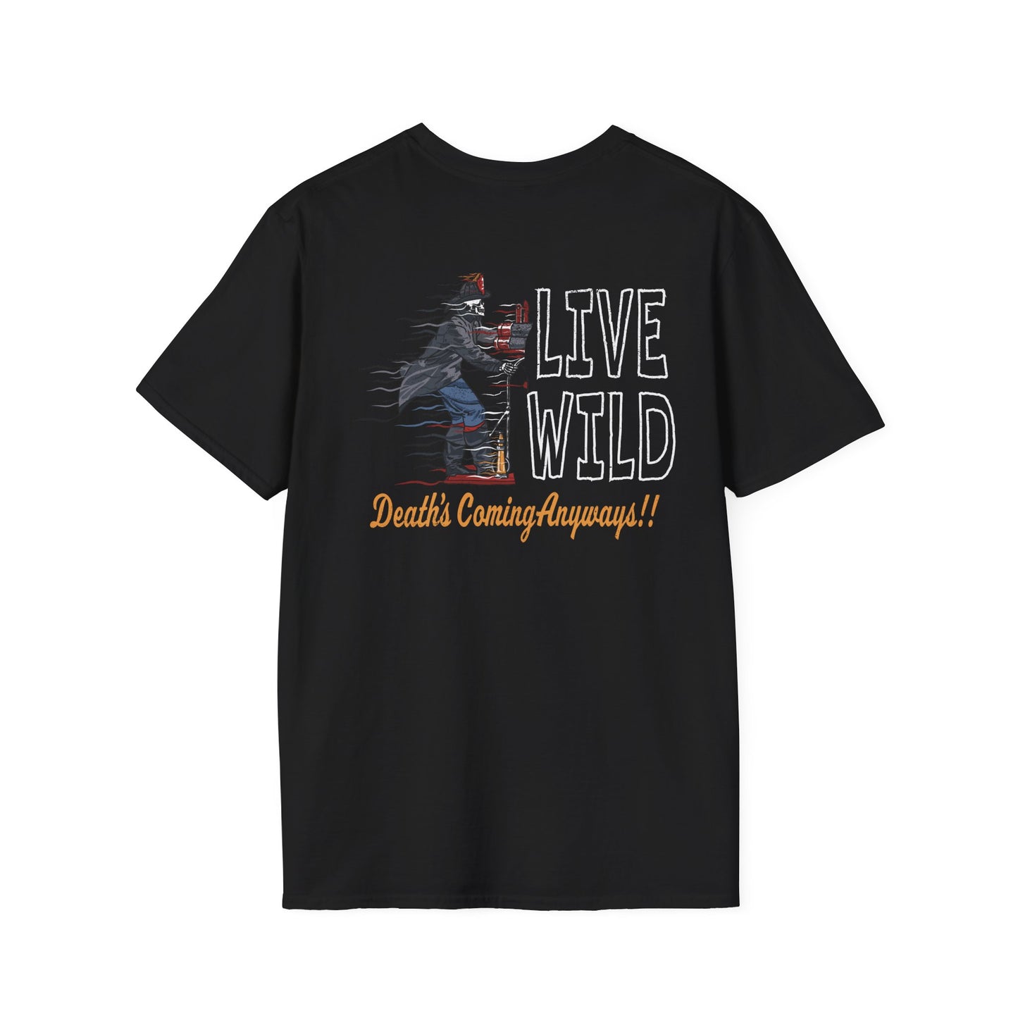 Live Wild - Black Shield Society - UniSex Tee