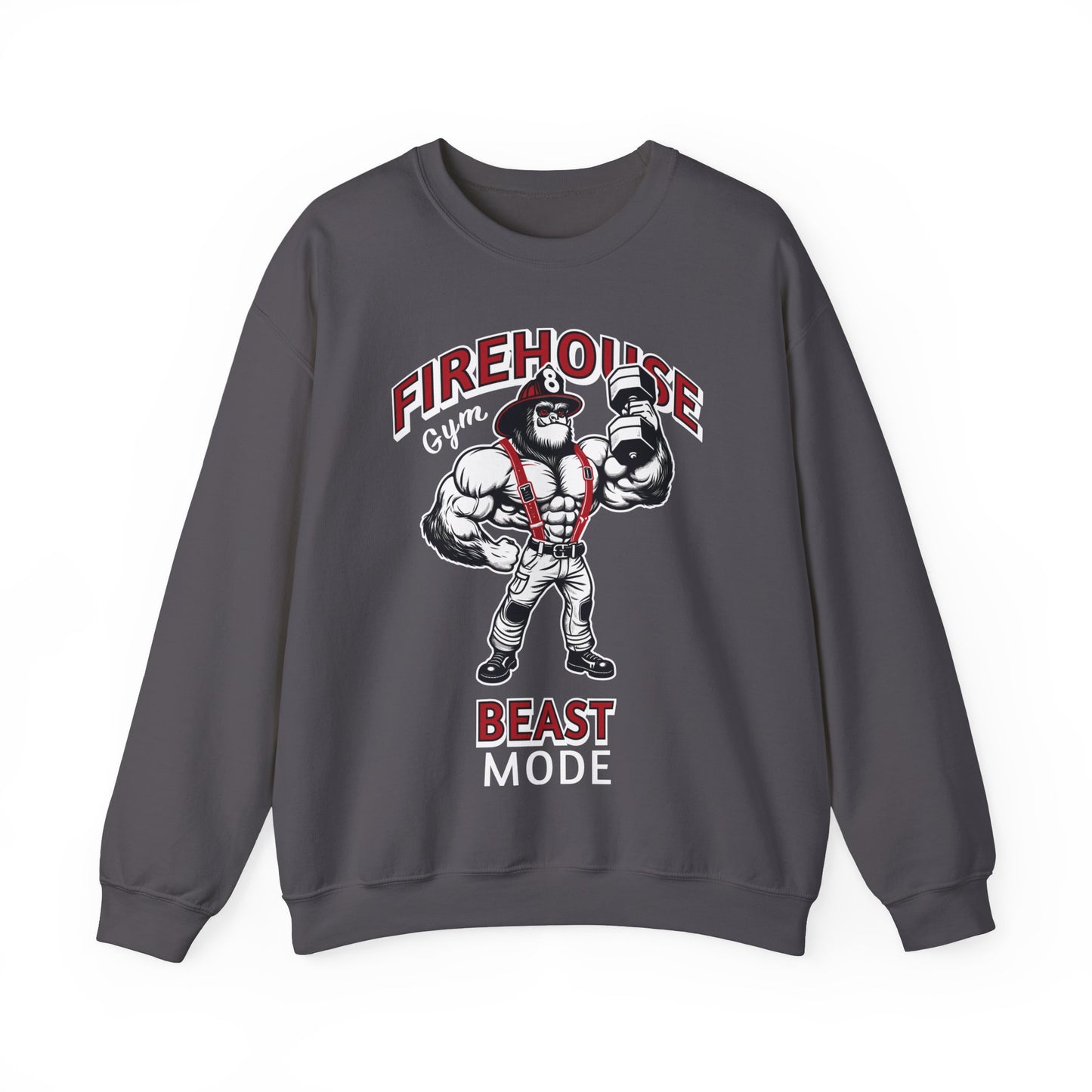 Firehouse 8 Gym - Crewneck Sweatshirt