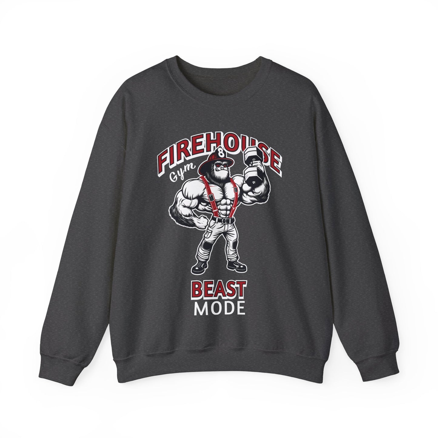 Firehouse 8 Gym - Crewneck Sweatshirt