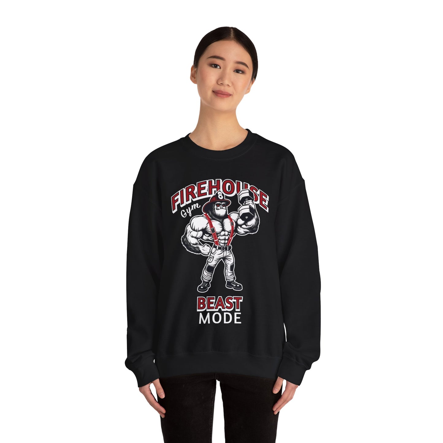 Firehouse 8 Gym - Crewneck Sweatshirt