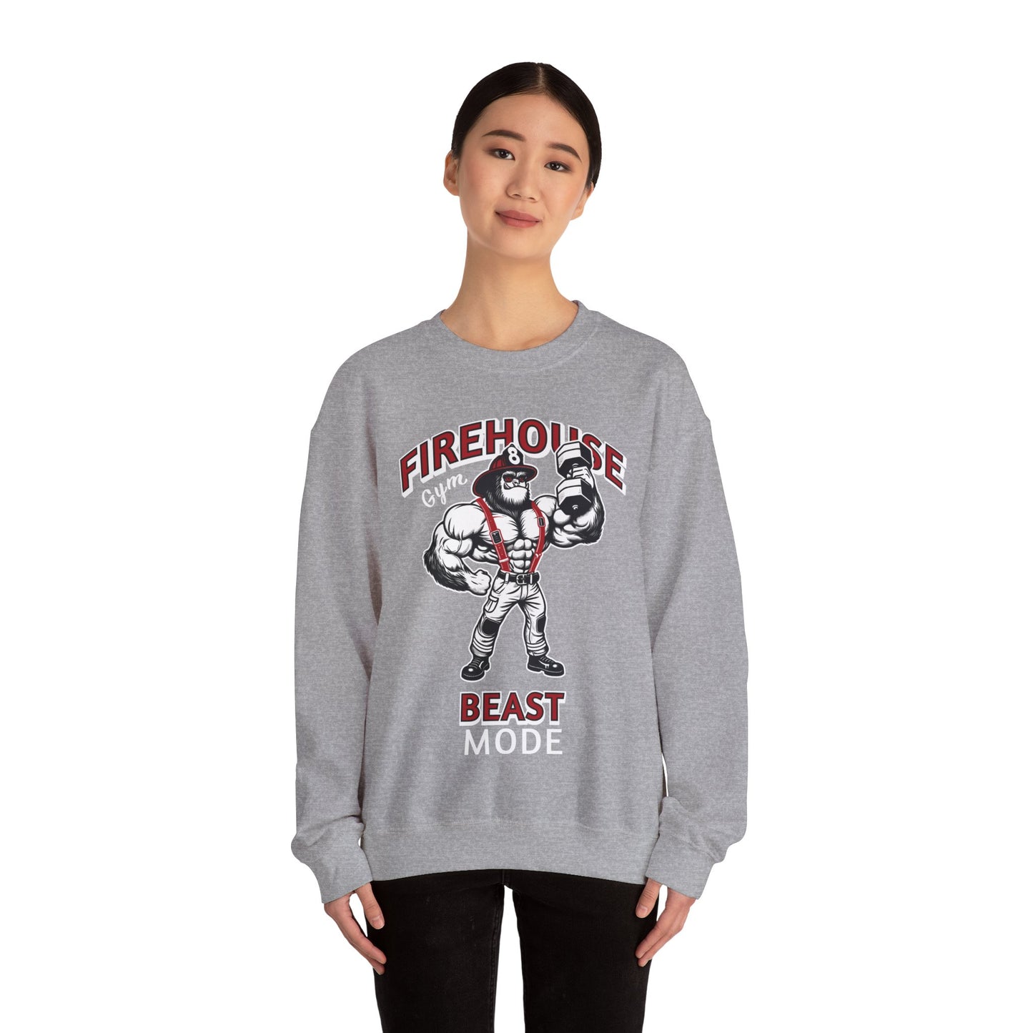 Firehouse 8 Gym - Crewneck Sweatshirt