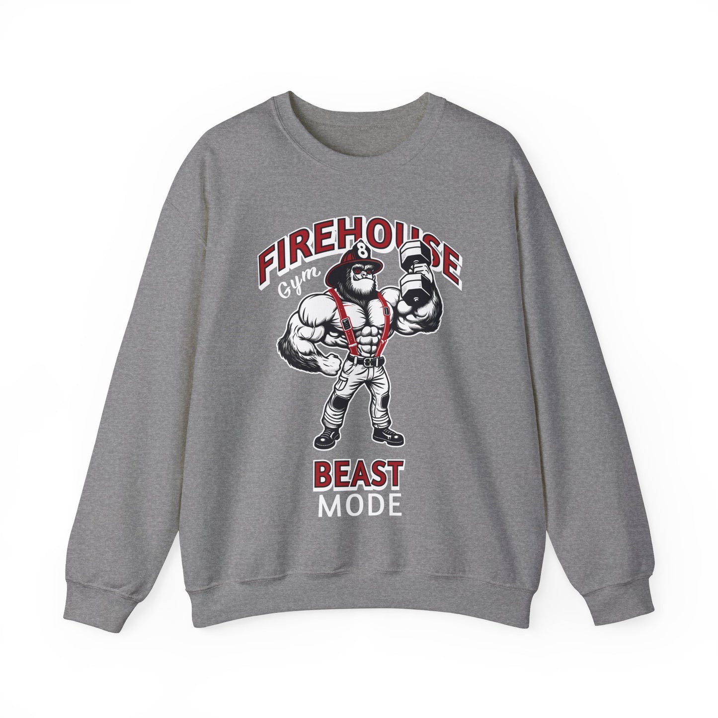 Firehouse 8 Gym - Crewneck Sweatshirt