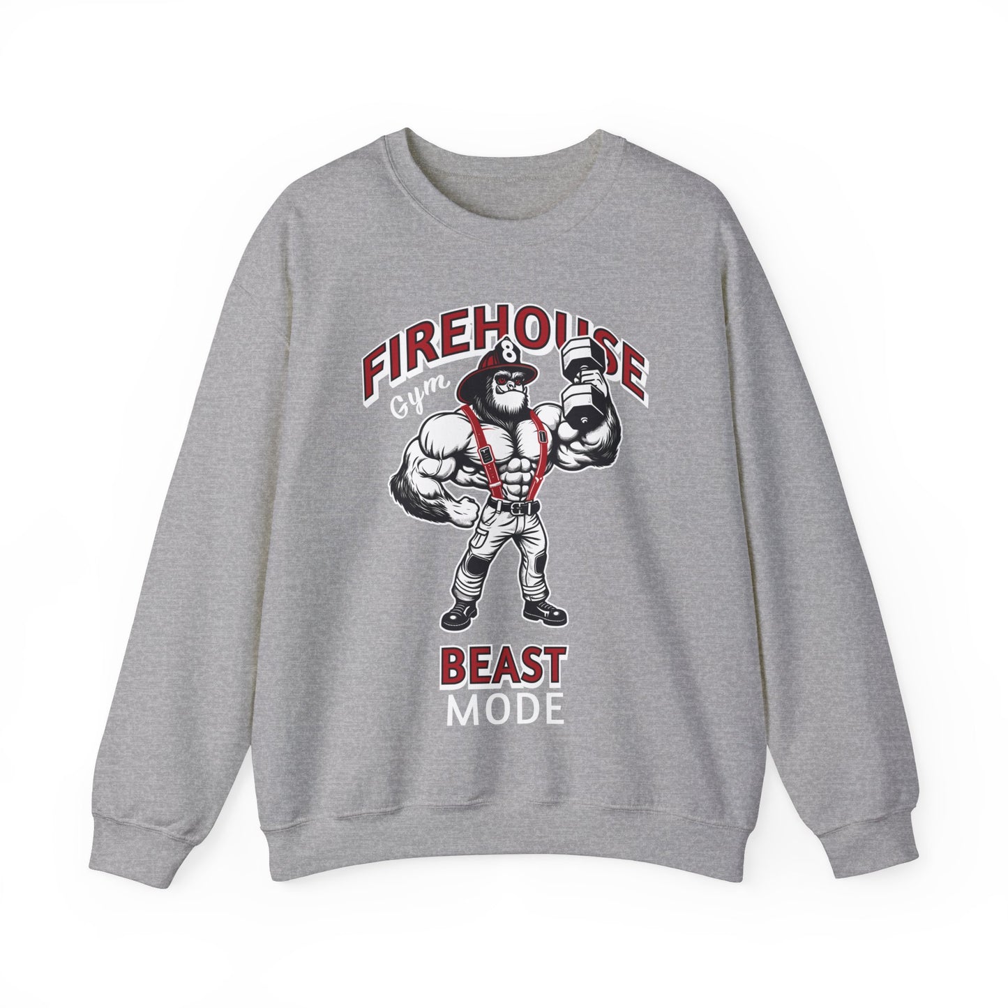 Firehouse 8 Gym - Crewneck Sweatshirt