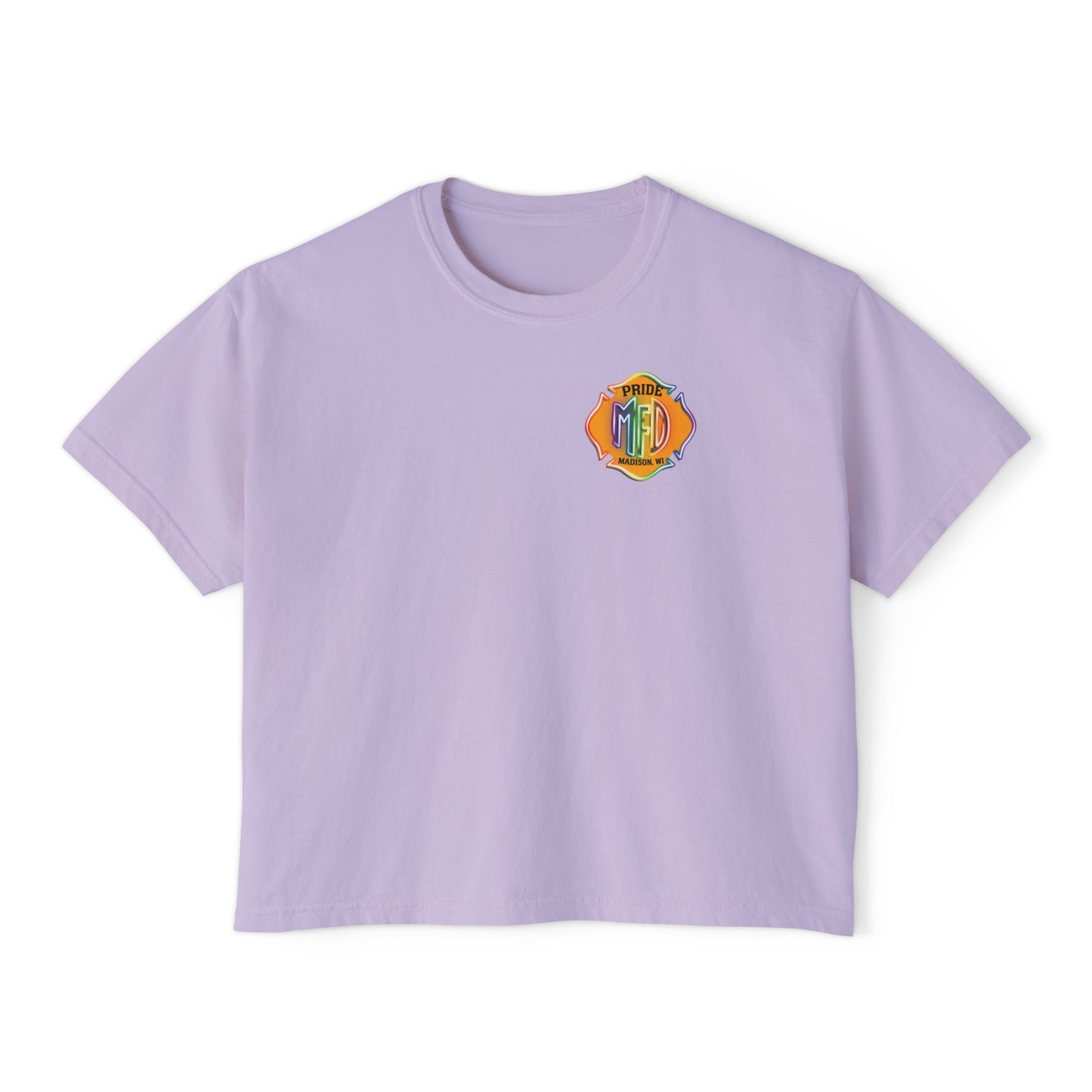 "Pride is for everyone" Women's Boxy Tee