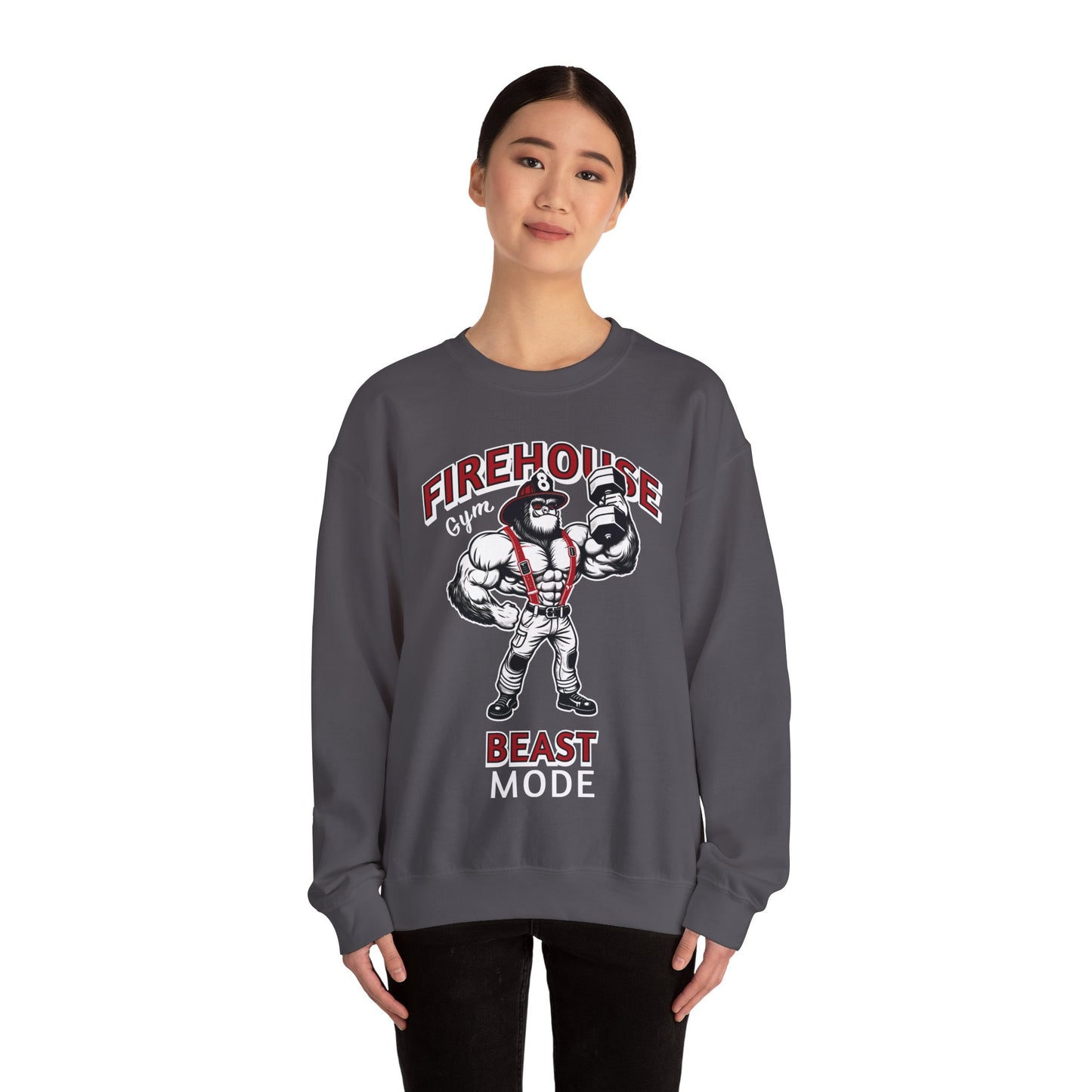 Firehouse 8 Gym - Crewneck Sweatshirt