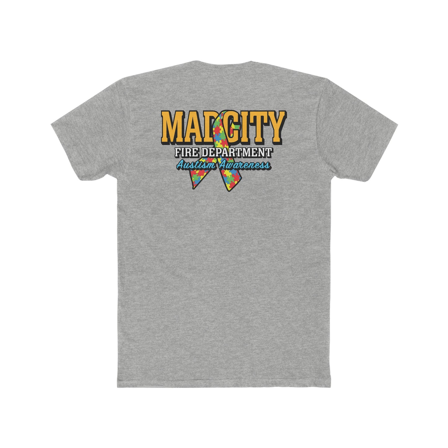 MadCity Fire Autism Awareness Tee